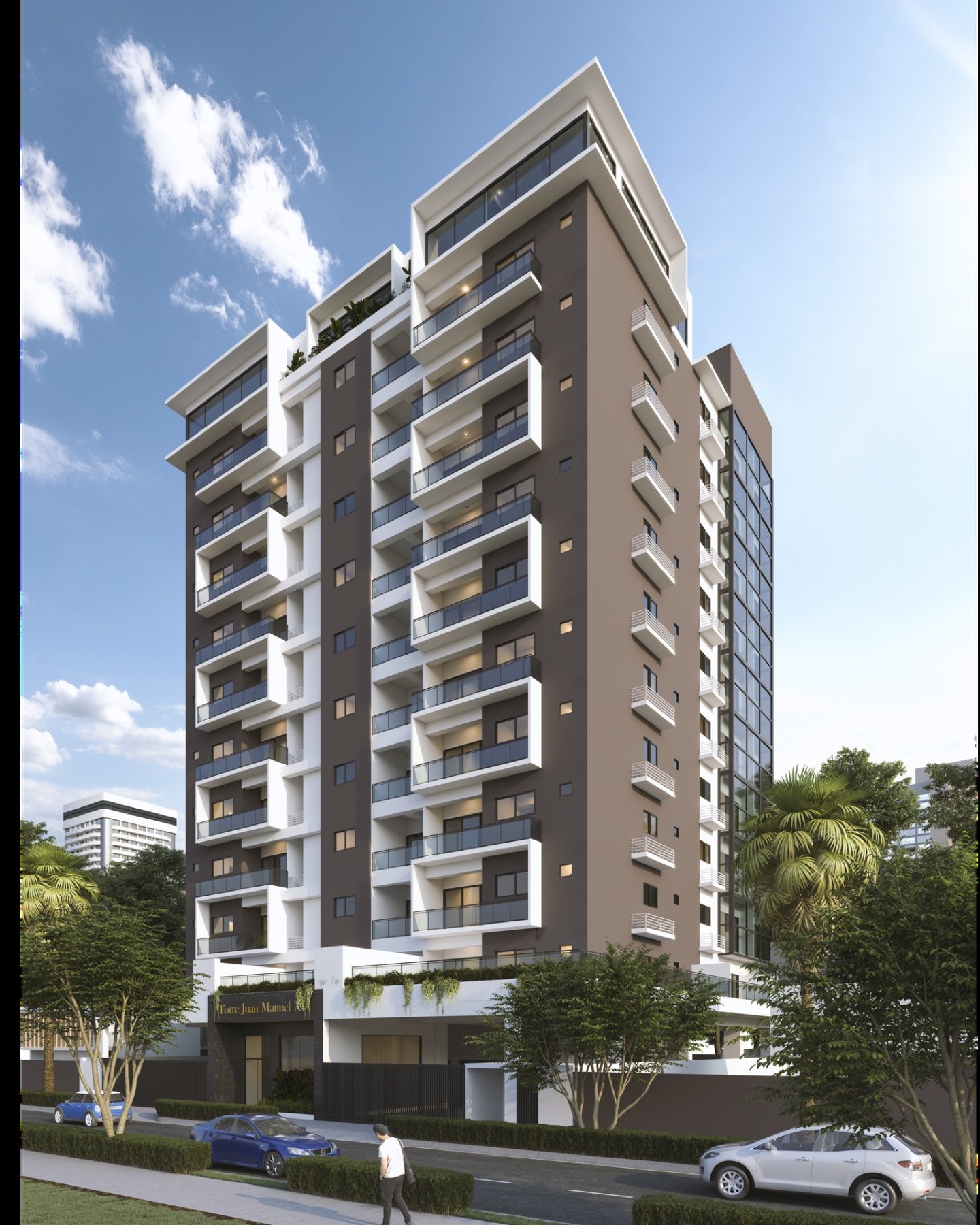 Torre Juan Manuel XI - fachada real del proyecto